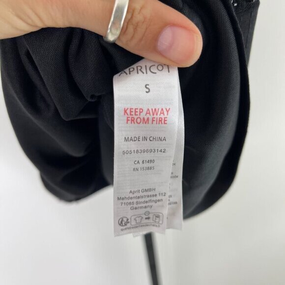 Womens Black Slim Fit Sequin Bead Placement Pencil Mini Skirt - Picture 8 of 12